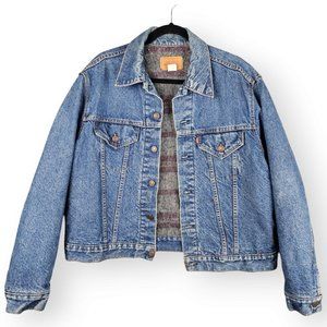 VTG Levis 70505 0317 Size 48 Denim Troy Blanket Lined Trucker Type 3 Jacket USA
